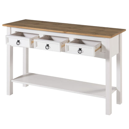 Console in legno per ingresso con 3 cassetti Corona | Furniture Dash - N/A
