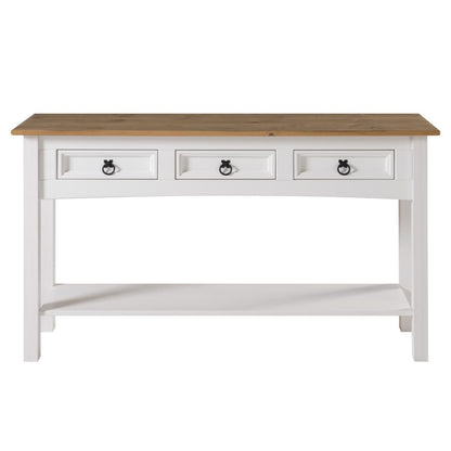 Console in legno per ingresso con 3 cassetti Corona | Furniture Dash - N/A