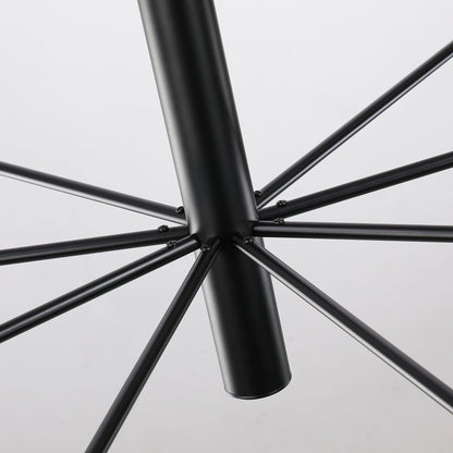 Lampadario a candeliere minimalista a 15 luci, design antico a 2 livelli - 48