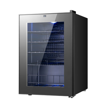 Frigorifero per vino/bevande da 17 pollici, 20 bottiglie, a colonna, con controllo digitale della temperatura.