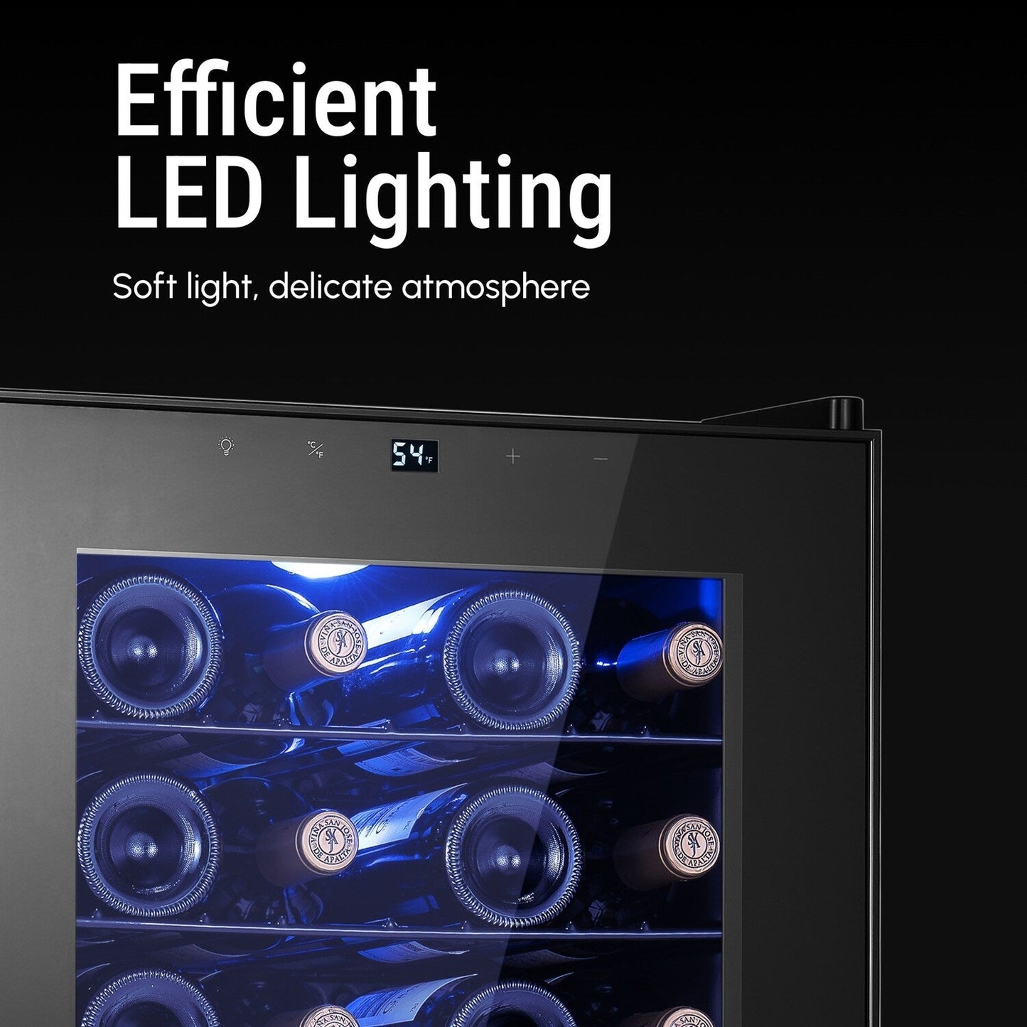 Frigorifero per vino/bevande da 17 pollici da 28 bottiglie, refrigeratore per vino in acciaio inossidabile per uso domestico e commerciale.