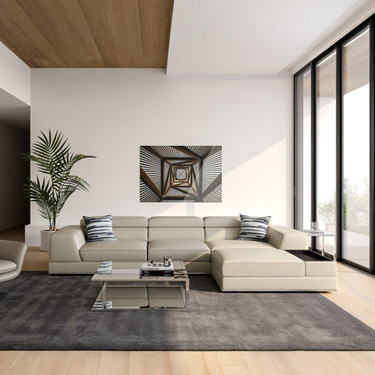 Divano componibile modulare Amadeo grigio chiaro