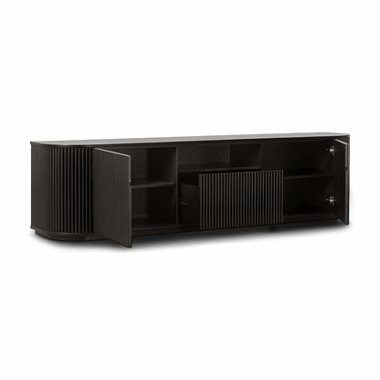 Mobile TV Oxford in legno nero