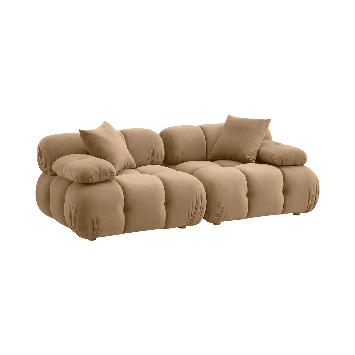 Divano componibile Solace Camel Velvet