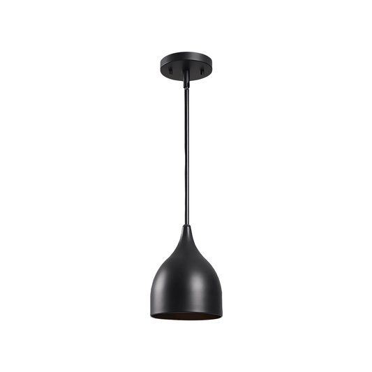 Lampada da soffitto Soli nera